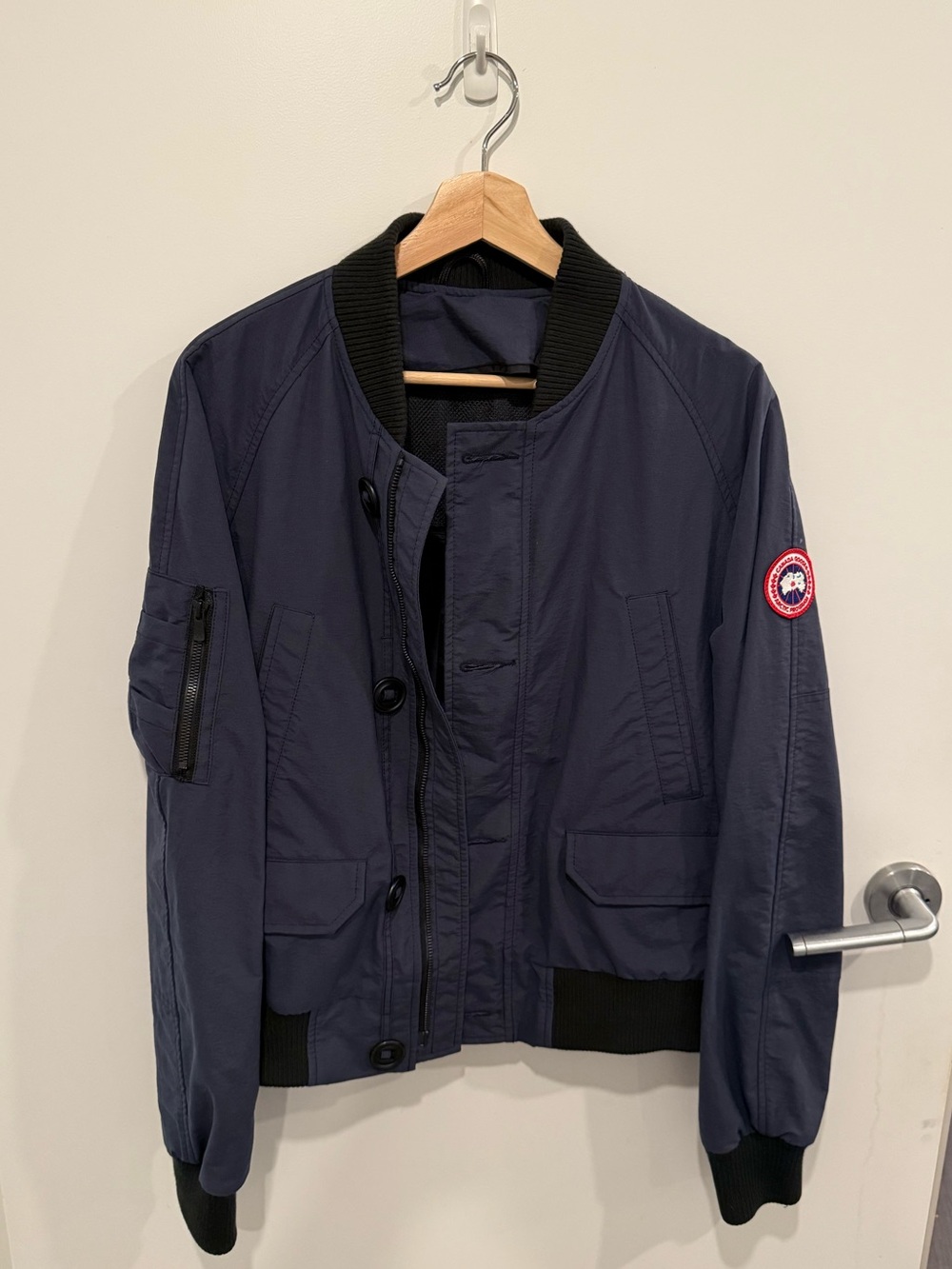 Authentic Canada Goose Faber Bomber – Blue Colourway